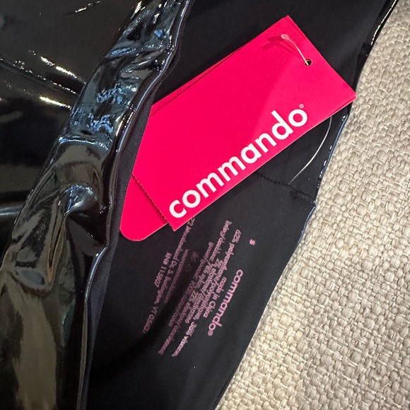 Commando Black Patent Leather Skirt **new with tags** - Picture 5 of 7